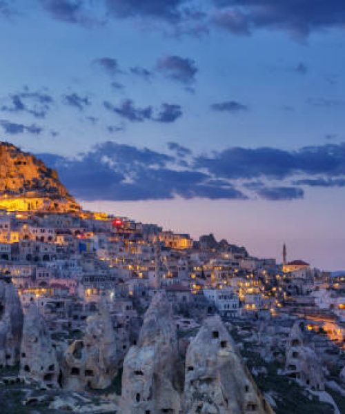Uçhisar is a settlement in Cappadocia, in Nevşehir Province, Turkey.